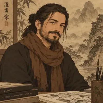 作者沈墨头像插画